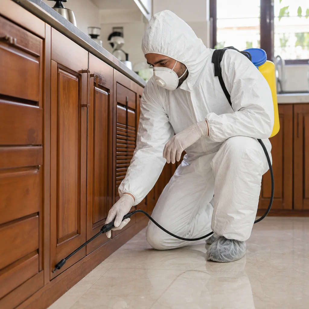 dedetização de baratas em apartamento