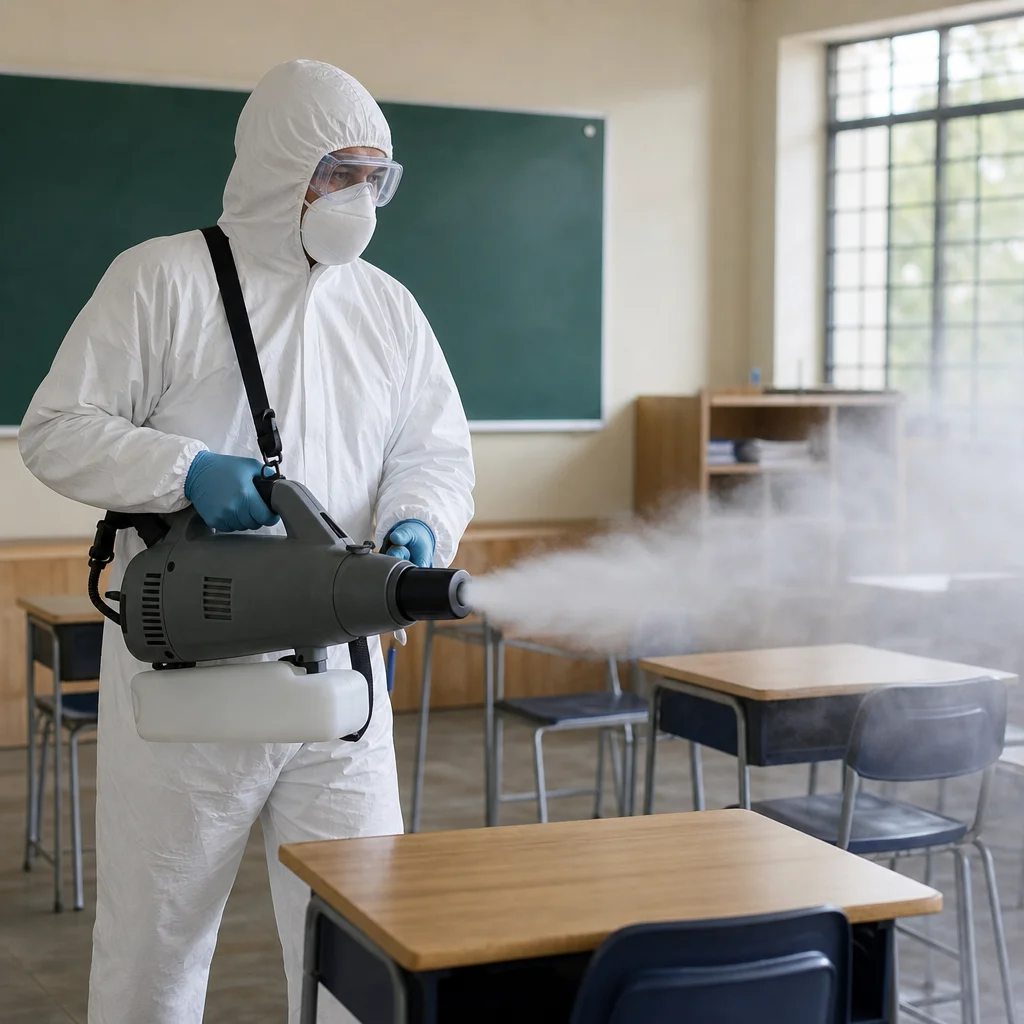 sanitização de ambientes