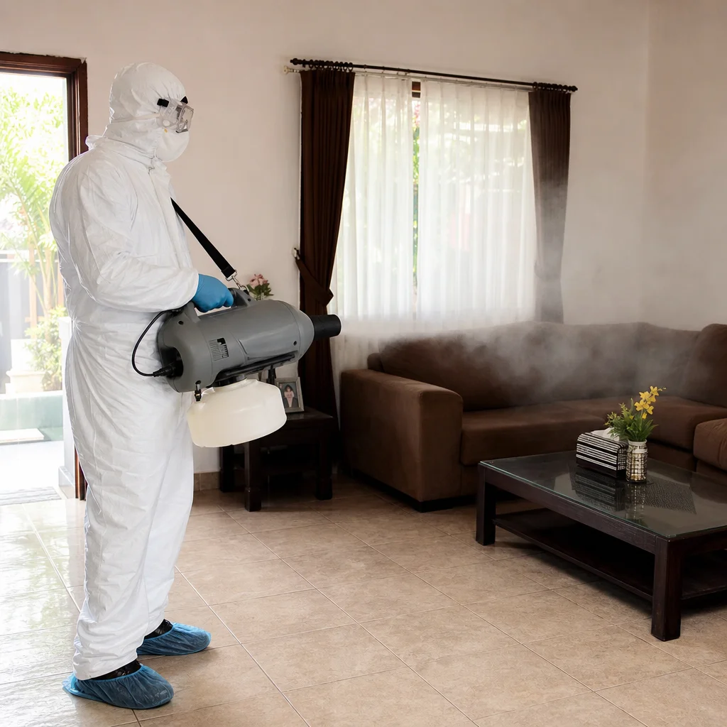 sanitização de ambientes