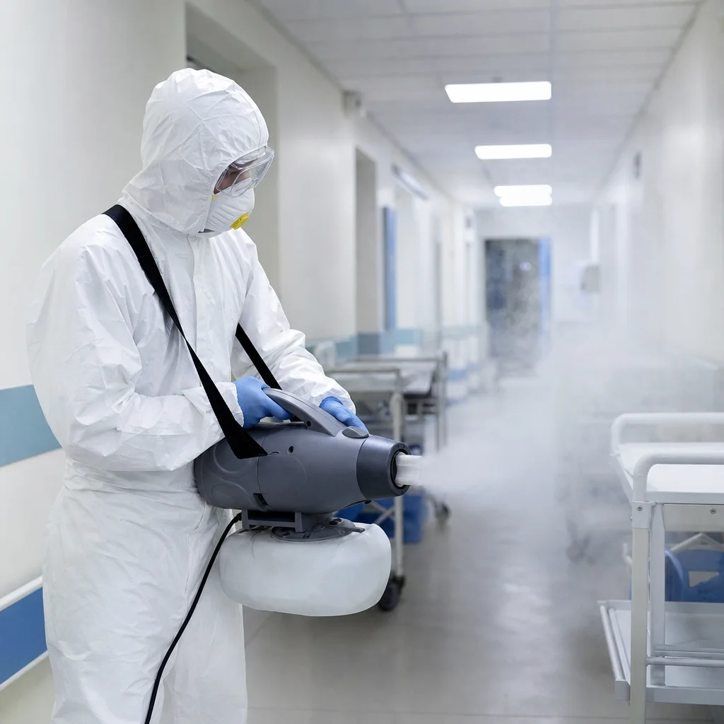 sanitização de ambientes